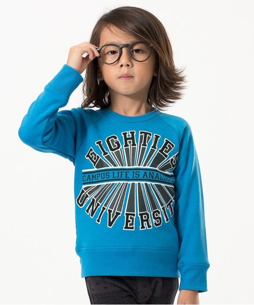 F.O.KIDS（エフオーキッズ）の「男の子スペシャルあったかトレーナー（スウェット・キッズ・ブラウン/ブルー/マスタード/キナリ・95/100/120/80/90/130/110/140）」の3枚目の写真