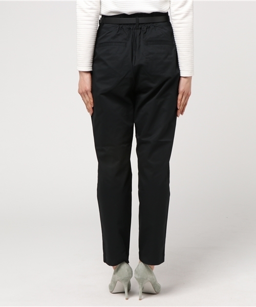 Honeys（ハニーズ）の「ワイドテーパードパンツ（チノパンツ・レディース・ブラック/カーキ/ピンク/ベージュ・S/M/L）」の9枚目の写真