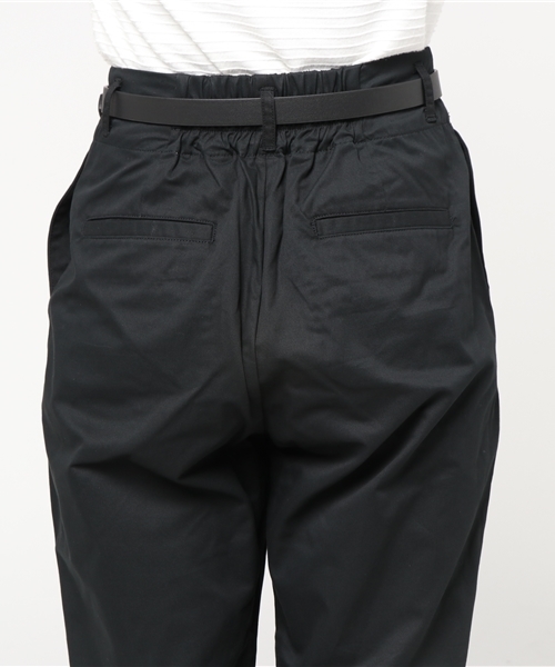 Honeys（ハニーズ）の「ワイドテーパードパンツ（チノパンツ・レディース・ブラック/カーキ/ピンク/ベージュ・S/M/L）」の11枚目の写真