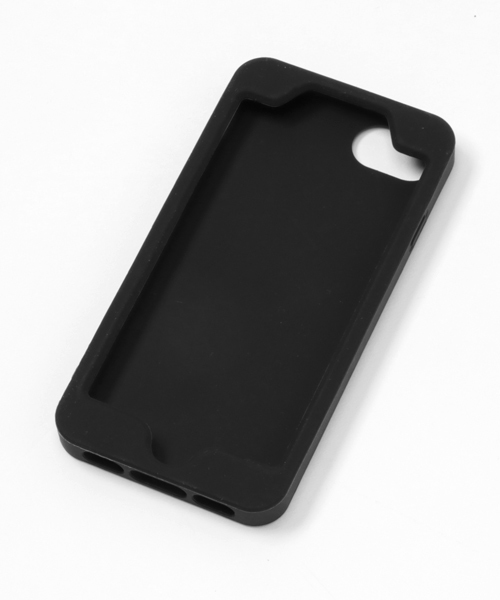 にゃー（ニャー）の「アップにゃーPhoneケース（スマホケース/カバー・レディース・ブラック・フリー）」の2枚目の写真