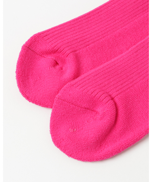 AMERICAN RAG CIE（アメリカンラグシー）の「 蛍光リブソックス（ソックス/靴下・メンズ・オレンジ/ライム/ピンク・FREE）」の6枚目の写真