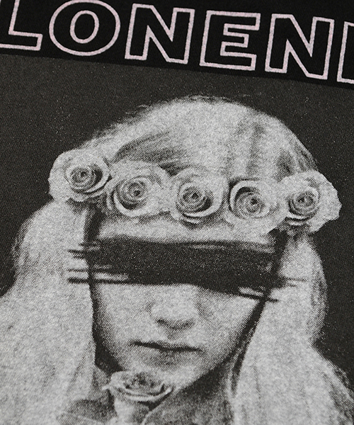 Candy Stripper（キャンディストリッパー）の「ALONENESS CANDY TEE（Tシャツ/カットソー・レディース・ピンク/ライトブルー/ブラック/オフホワイト・2/3）」の18枚目の写真