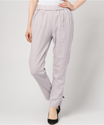 LBC | リネンレーヨンテーパードパンツ            (その他パンツ)