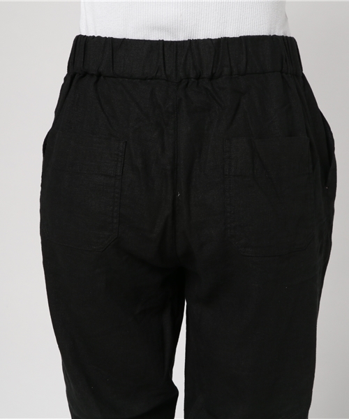 LBC(エルビーシー)の「リネンレーヨンテーパードパンツ (その他パンツ・レディース・ライトグレー/ブラック/ブルー/ダークグリーン・MEDIUM/LARGE)」の12枚目の写真