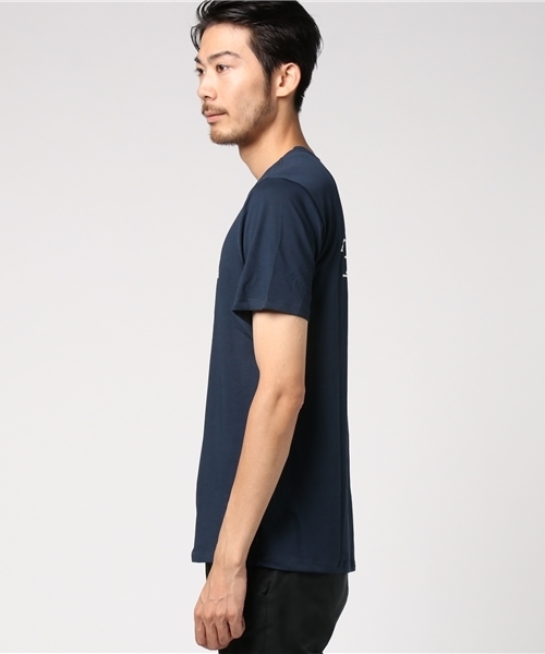 NIKE SPORTSWEAR（ナイキスポーツウェアー）の「メンズ ナイキ スケートボーディング Tシャツ NIKE SB DRI-FIT CTN WHALE TEE 852783-010/451（Tシャツ/カットソー・メンズ・ネイビー/ブラック・X-LARGE/MEDIUM/SMALL/LARGE）」の7枚目の写真