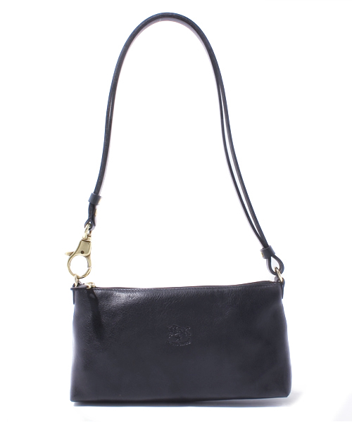 IL BISONTE(イルビゾンテ)の「ILBISONTE / ORIGINAL LEATHER / SHOULDER BAG(ショルダーバッグ・レディース・ライトブラウン/ナチュラル/オレンジ/グリーン/レンガ/ダークブラウン/ブラック/グレー/ネイビー/レッド/オリーブ・FREE)」の8枚目の写真