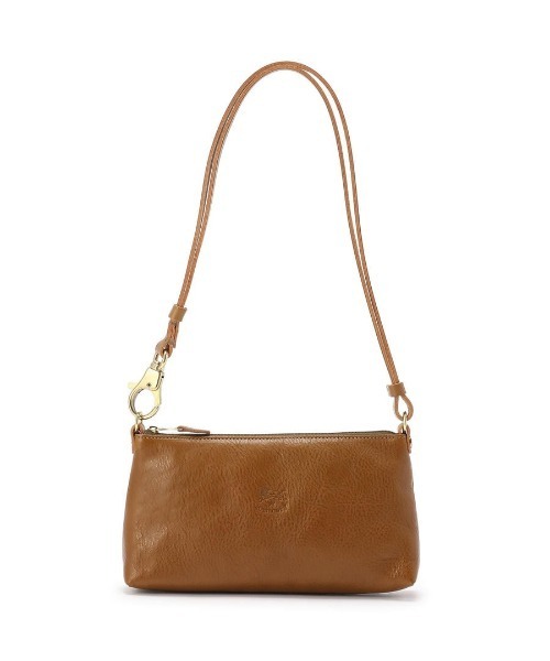 IL BISONTE(イルビゾンテ)の「ILBISONTE / ORIGINAL LEATHER / SHOULDER BAG(ショルダーバッグ・レディース・ライトブラウン/ナチュラル/オレンジ/グリーン/レンガ/ダークブラウン/ブラック/グレー/ネイビー/レッド/オリーブ・FREE)」の13枚目の写真