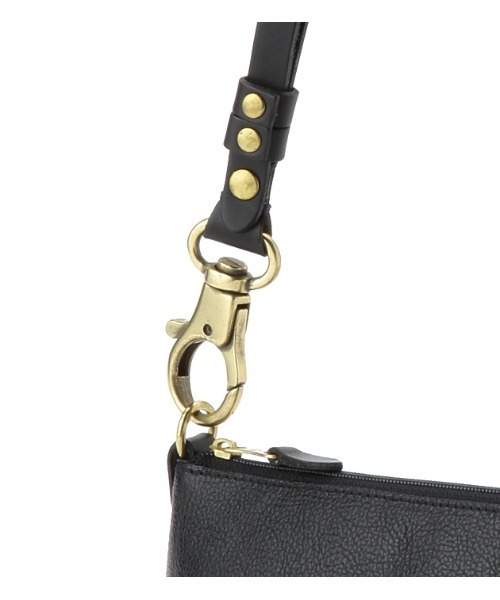 IL BISONTE(イルビゾンテ)の「ILBISONTE / ORIGINAL LEATHER / SHOULDER BAG(ショルダーバッグ・レディース・ライトブラウン/ナチュラル/オレンジ/グリーン/レンガ/ダークブラウン/ブラック/グレー/ネイビー/レッド/オリーブ・FREE)」の22枚目の写真