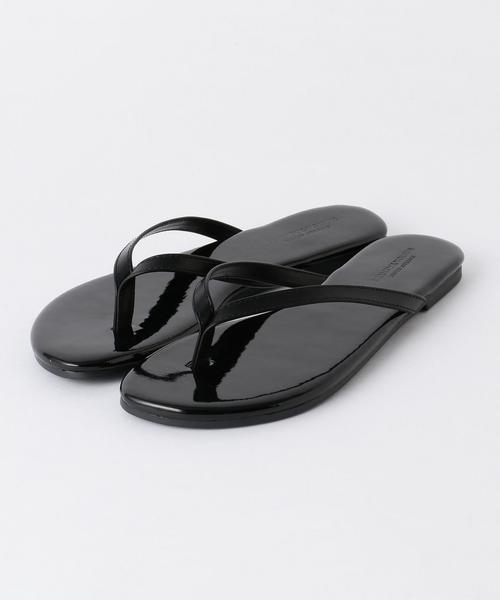 BEAUTY&YOUTH UNITED ARROWS（ビューティーアンドユースユナイテッドアローズ）の「BY フラットトングサンダル ◆（ビーチサンダル・レディース・ブラック/ピンク/ホワイト・36/38/35/37）」の2枚目の写真