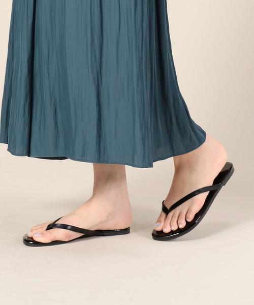 BEAUTY&YOUTH UNITED ARROWS（ビューティーアンドユースユナイテッドアローズ）の「BY フラットトングサンダル ◆（ビーチサンダル・レディース・ブラック/ピンク/ホワイト・36/38/35/37）」の13枚目の写真