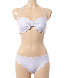 KOBE LETTUCE | スカラップフリルビキニ(水着)