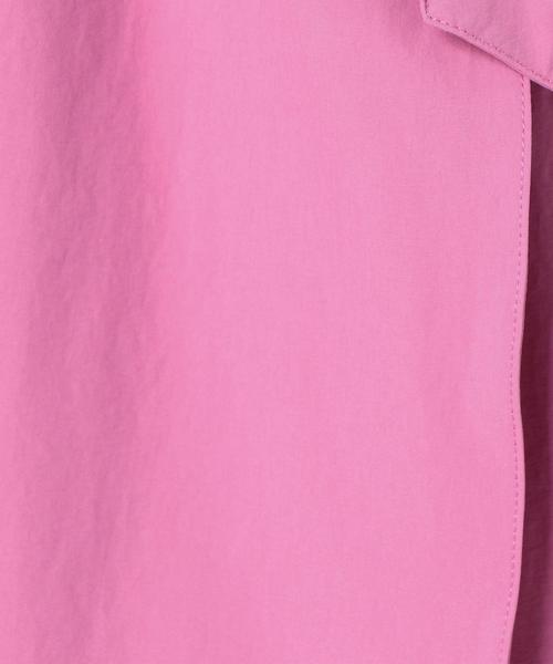 Another Edition（アナザーエディション）の「ロングボリュームトレンチ（トレンチコート・レディース・ブラック/ピンク/ベージュ・SMALL/MEDIUM）」の10枚目の写真