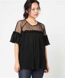 DING | DING/フリルトップス(Tシャツ/カットソー)