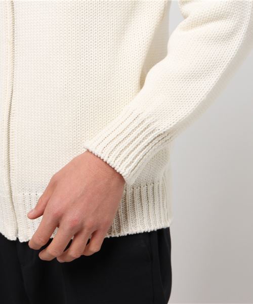 GREEN BOWL（グリーンボウル）の「GREEN BOWL Cowichan　Sweater/グリーンボウル ノルディック 柄 カウチン セーター（ニット/セーター・メンズ・チャコールグレー/キナリ・38/36）」の7枚目の写真