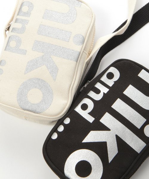 niko and...（ニコアンド）の「オリジナルニコロゴポーチバッグ（ショルダーバッグ・レディース・ホワイト/ブラック/ピンク/ブルー・0）」の11枚目の写真