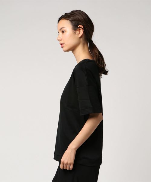 v::room(ヴィルーム)の「V:ROOM (ブイルーム) カットソー(Tシャツ/カットソー・レディース・ホワイト/ブラック・1/2)」の3枚目の写真