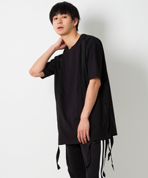 FUGA | サスペンダー半袖Tシャツ/半袖カットソー(Tシャツ/カットソー)