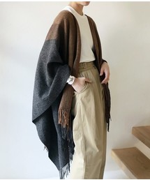 TODAYFUL | パイピングウールガウン(その他アウター)
