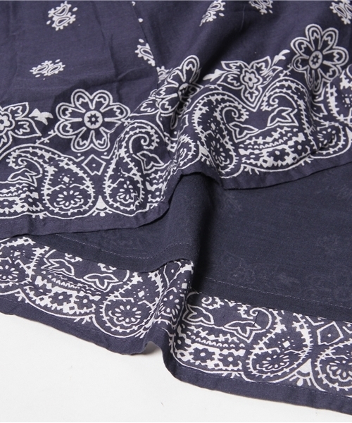 coen(コーエン)の「ペイズリー柄ワンピース(ワンピース・レディース・レッド/ネイビー・MEDIUM/LARGE)」の12枚目の写真