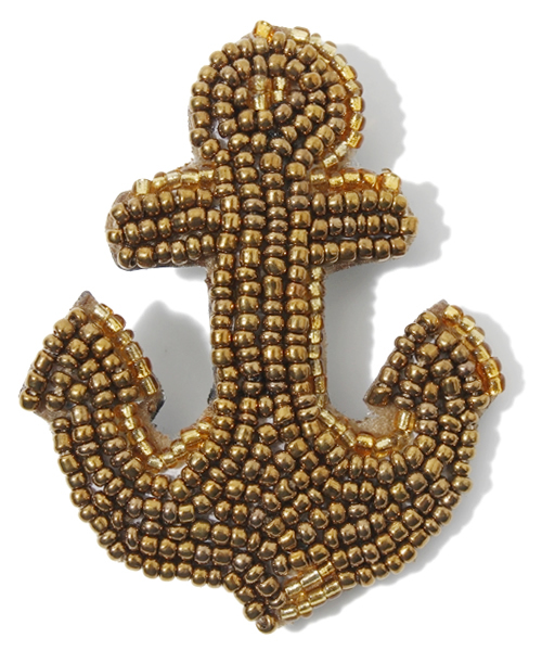 BEAMS BOY（ビームスボーイ）の「BEAMS BOY / BEADEDブローチ ANIMALS (B)（ブローチ/コサージュ・レディース・ブラウン/ゴールド/ブラック/その他1・ONE SIZE）」の3枚目の写真