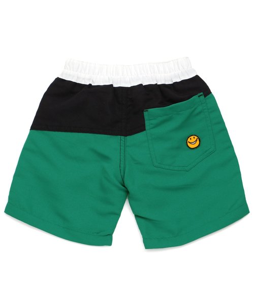 BREEZE（ブリーズ）の「カラー切替えトランクス水着（水着・キッズ・ブラック/ブルー・100/90/80/130/120/110/140）」の3枚目の写真