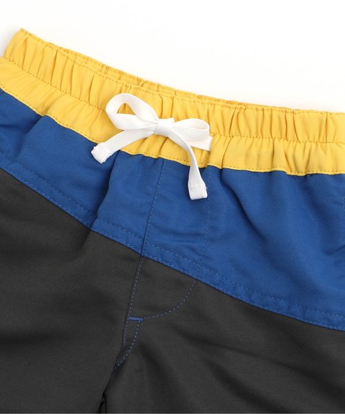 BREEZE（ブリーズ）の「カラー切替えトランクス水着（水着・キッズ・ブラック/ブルー・100/90/80/130/120/110/140）」の6枚目の写真