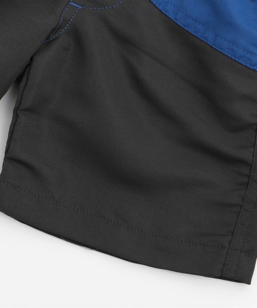 BREEZE（ブリーズ）の「カラー切替えトランクス水着（水着・キッズ・ブラック/ブルー・100/90/80/130/120/110/140）」の8枚目の写真