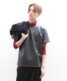 603 | 603 バックZIP付き PVC Tシャツ(Tシャツ/カットソー)