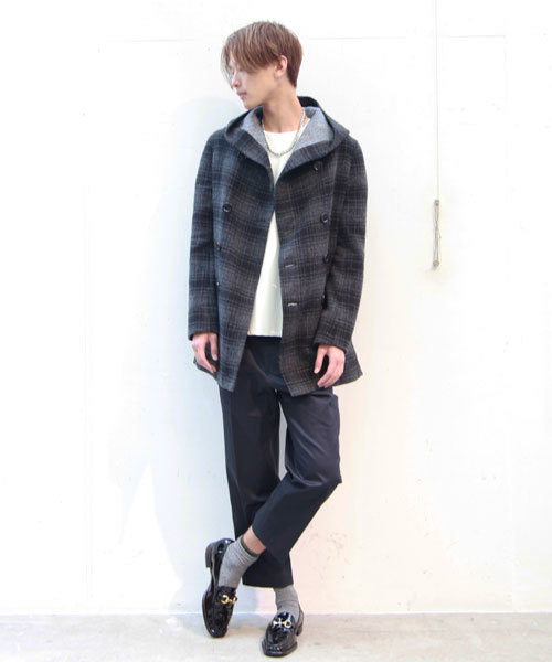 603（ロクマルサン）の「603 バックZIP付き PVC Tシャツ（Tシャツ/カットソー・メンズ・ブラック/オフホワイト/ワイン・40）」の13枚目の写真