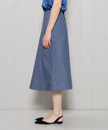 LEMAIRE（ルメール）の「＜LEMAIRE＞DENIM FLARE SKIRT/スカート