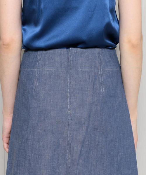 LEMAIRE デニムスカート 【関税込】 LEMAIRE（ルメール）の「＜LEMAIRE＞DENIM FLARE SKIRT/スカート