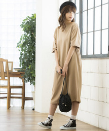 WEGO | WEGO/ミニ裏毛ルーズワンピース(ワンピース)