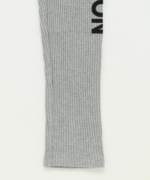 VENCEEXCHANGE（ヴァンスエクスチェンジ）の「ロゴスパッツ（その他パンツ・メンズ・グレー/ブラック・M/L）」の3枚目の写真