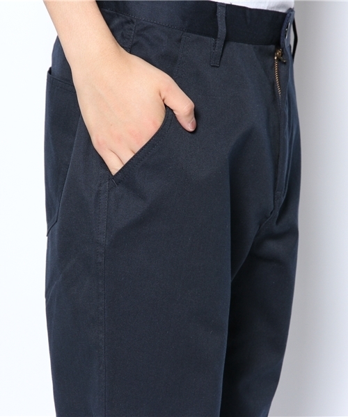 WEGO(ウィゴー)の「WEGO/ダブルフェイスチノパンツ(チノパンツ・メンズ・ダークグレー/ネイビー/ベージュ・MEDIUM/LARGE/SMALL)」の8枚目の写真