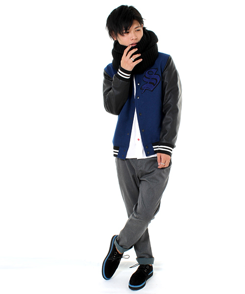 WEGO(ウィゴー)の「WEGO/ダブルフェイスチノパンツ(チノパンツ・メンズ・ダークグレー/ネイビー/ベージュ・MEDIUM/LARGE/SMALL)」の19枚目の写真