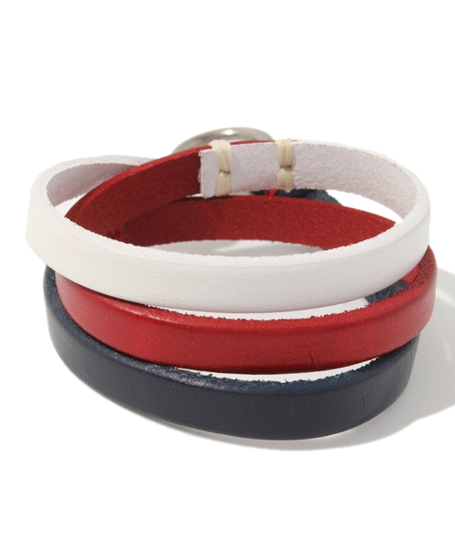 R.NEWBOLD（アールニューボールド）の「LEATHER BRACELET/805705