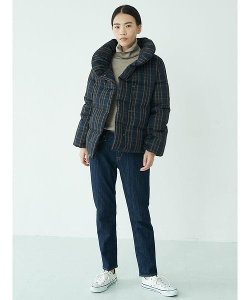 AMERICAN HOLIC（アメリカンホリック）の「Wool混タートルネックニットチュニック（チュニック・レディース・チャコールグレー/ベージュ/ピンク/グリーン/マスタード/モカ/グレー系その他/その他7/ブラック系その他4/ブルー系その他2・FREE）」の16枚目の写真