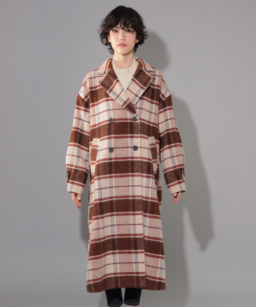 アベイシングエイプ　チェック　Pコート 2025年最新】エイプ pコートの人気アイテム - メルカリ