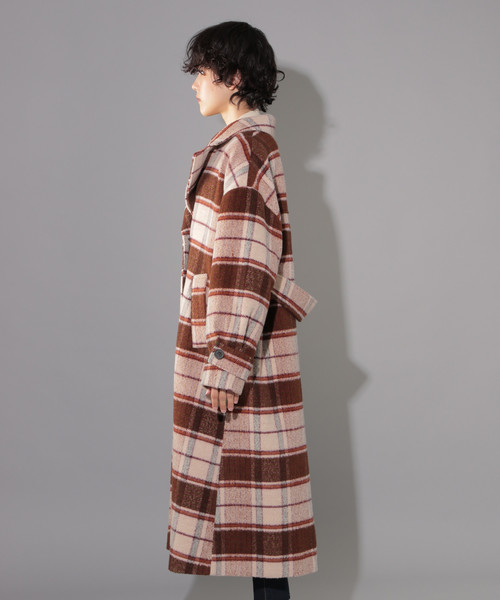 PAGEBOY（ページボーイ）の「BIGチェックオーバーコート（その他
