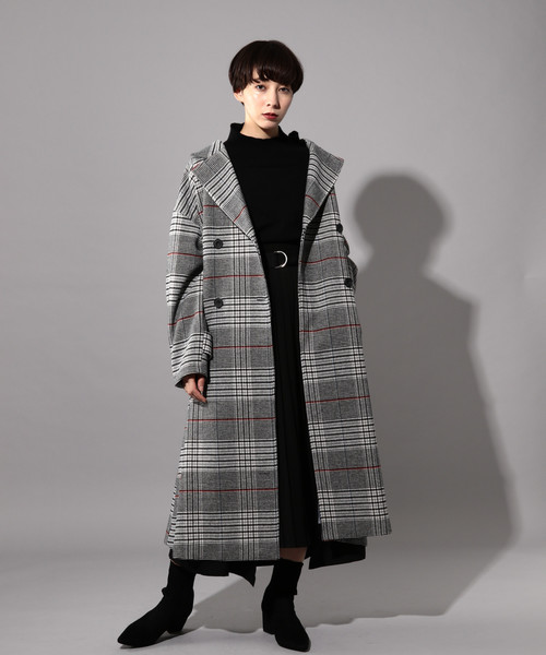 PAGEBOY（ページボーイ）の「BIGチェックオーバーコート（その他