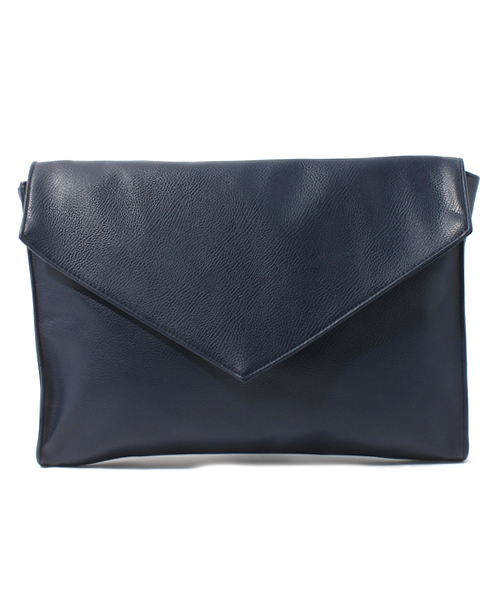 WEGO(ウィゴー)の「WEGO/レタークラッチバッグ(クラッチバッグ・レディース・ホワイト/ブラック/ネイビー/ワイン・FREE)」の13枚目の写真