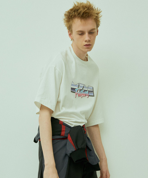 MYne(マイン)の「【MYne】 MYne Future T-shirt(Tシャツ/カットソー・メンズ・ホワイト/ブラック・S/M/L)」の1枚目の写真