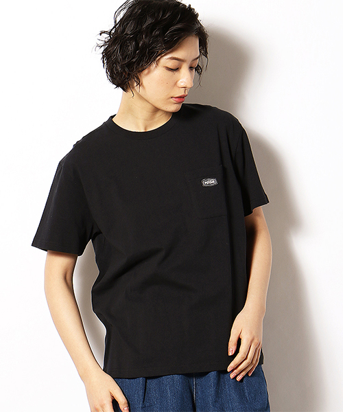 Purple&Yellow（パープルアンドイエロー）の「ポケットワッペン 半袖Tシャツ（Tシャツ/カットソー・メンズ・ブラック/ホワイト/イエロー/ライラック・LARGE/MEDIUM/SMALL/X-LARGE/X-SMALL）」の14枚目の写真