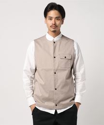 L&HARMONY | ＜L&HARMONY / エルアンドハーモニー＞クルーネックスナップボタンベスト(ベスト)