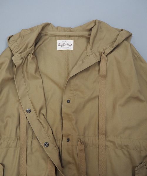 tiptop（ティップトップ）の「ウエスト紐付フードコート（その他アウター・レディース・ブラック/ベージュ/ブラウン/カーキ/グレイッシュベージュ・FREE）」の8枚目の写真