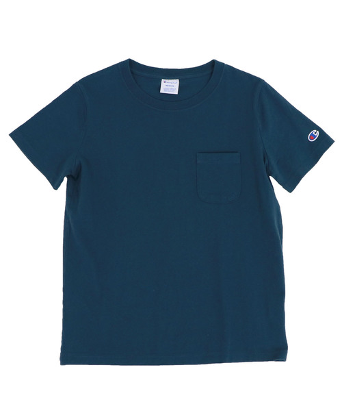 Champion（チャンピオン）の「【Champion】POCKET T-SHIRT（Tシャツ/カットソー・レディース・ホワイト/ブラック/グレー/ネイビー/バイオレット/オートミール/ベージュ/ピンク・M/L）」の19枚目の写真