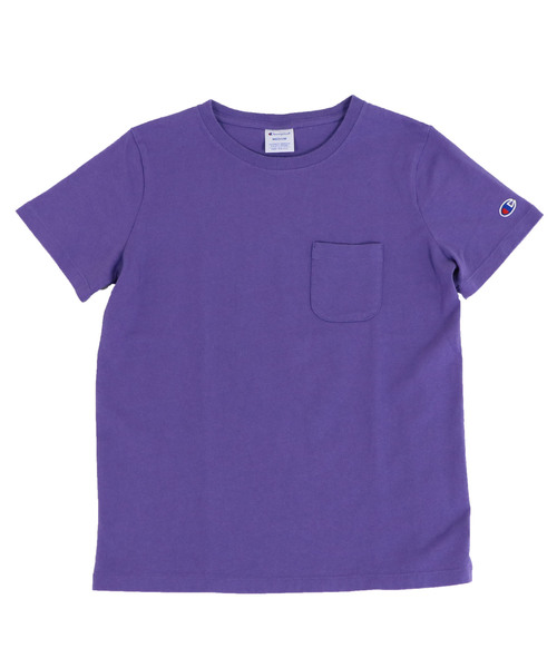 Champion（チャンピオン）の「【Champion】POCKET T-SHIRT（Tシャツ/カットソー・レディース・ホワイト/ブラック/グレー/ネイビー/バイオレット/オートミール/ベージュ/ピンク・M/L）」の20枚目の写真