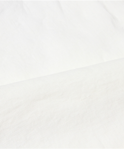 BEAMS BOY(ビームスボーイ)の「○BEAMS BOY / リネン バスクシャツ 7分袖(シャツ/ブラウス・レディース・ホワイト/グレー/ネイビー・ONE SIZE)」の10枚目の写真