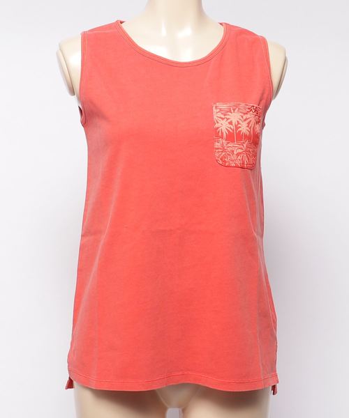 BILLABONG（ビラボン）の「タンクトップ BILLABONG AJ013-391（タンクトップ・レディース・チャコールグレー/レッド/オフホワイト・L/M）」の3枚目の写真