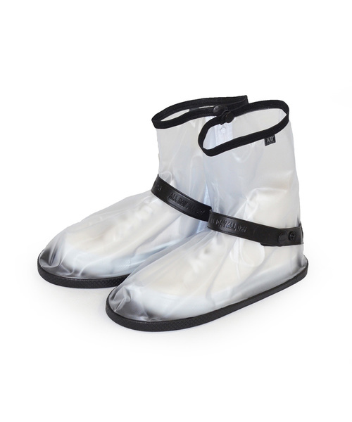 entre square(アントレスクエアー)の「bcl A/D2 シューズ レインカバー PVC XL ブラック×クリア(シューズ小物/雑貨・レディース・クリア・ONE SIZE)」の2枚目の写真